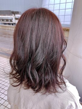 ジップ 緑店(zip) ピンクベージュカラー×３０代柔らかフェミニン