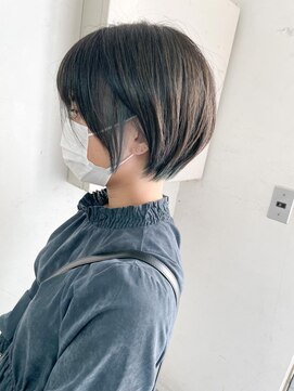 キャンバス バイ ネオリーブ 横浜西口(Canvas by neo.) 大人可愛い小顔丸みショートボブ 20代30代40代