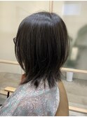 ステップボーンカット×レイヤーボブ