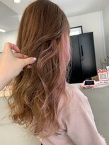 ロビィ 浦添店(LOBY)&nbsp;ベージュカラー×ペールピンク