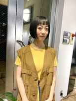 透明感カラー ダークグレー 秋カラー