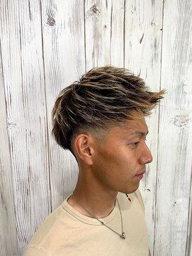 メンズアンダーバーホワイト 南海難波店(Men's _WHITE) ジェットモヒカン