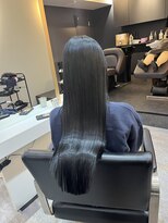 ブレンド 渋谷(BLend)&nbsp;グレージュマチルダボブインナーグレージュ 前髪