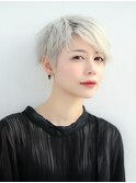 【セシルカット】大人の魅力が出る似合わせカット+白髪ぼかし