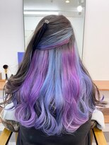 ランプ(Lamp) ユニコーンカラー/インナーカラー ビフォアー&アフター