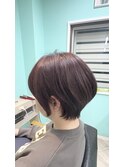 【髪質改善】横顔美人ショートボブ&白髪ぼかし【立川】