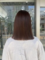 アドア 横浜(ADORE)&nbsp;【ADORE横浜】切りっぱなし×ストレートパーマ