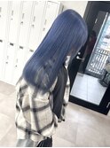 アイスブルー ケアブリーチ ダブルカラー