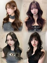 リリー(Lilley)&nbsp;【西村光平】艶カラー/前髪顔周り/韓国ヘア