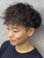 リプレイ 草津店(RIPLAY)&nbsp;ベリーショート/ダークアッシュ/ニュアンスパーマ/韓国マッシュ