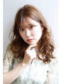 シースルーバング/ロングレイヤー/透明感カラー