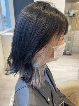 サロンドジョー(salon de joe) ケアブリーチダブルカラーインナーカラーハイトーン髪質改善