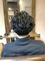 美容室 フィックス ナチュラルパーマ【メンズ】