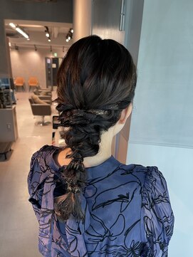 シャルムバイケンジ(Charm.by KENJE) 【編みおろし】結婚式/二次会/同窓会/銀座/有楽町/ヘア