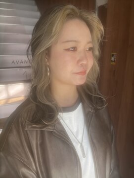 アヴァンス 天王寺店(AVANCE.) フェイスフレーミング×ブリーチ