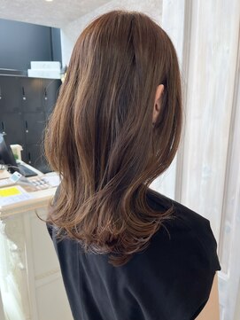 キャアリー(Caary) 福山人気イルミナカラーブリーチなしショコラベージュ20代30代