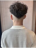 メンズ/スペインカール/パーマ/眉毛/フェード/刈り上げ/大矢