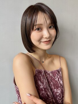 リンネテラス(Lin'ne terrace) ぷつんとミニボブ/切りっぱなしボブベナボブ/下北沢20代30代40代