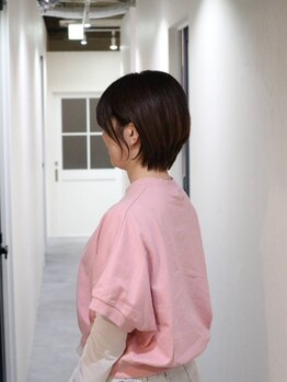 ビー(Be)の写真/1人ひとりに合わせたstyleで、再現性の高いショートヘアに!自宅でのセットも簡単◎