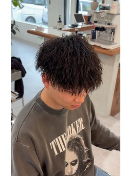 ヘアーカットパーラーコール(HAIRCUT PARLOR CALL) 縦落ちツイストスパイラル！！