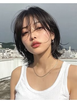 ジュール 銀座(Joule) 銀座駅/韓国/レイヤーカット/顔周り/前髪カット/酸性ストレート