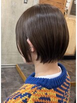 ヘアカロン 熊本本店(Hair CALON)&nbsp;ショートカットカーキベージュ髪質改善