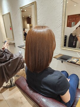 アルメリア 池袋(Arumeria) ブリーチなしのダブルカラー　ナチュラルベージュ　20代30代