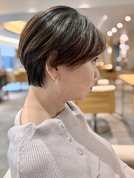 フリップビーアヴェダ(FLIP B AVEDA) 本八幡×大人ショート×オーガニックカラー×自然由来