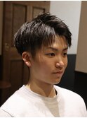アップバングショート