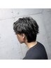 メンズカット+ニュアンスパーマ+トリートメント¥14000#フェザーパーマ