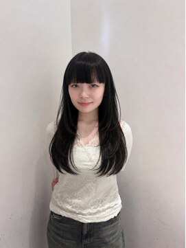 ビューバイネオリーブ 用賀店(Beau'r by neolive) 黒髪ボブルフネビージュ小顔ワンレン《用賀》