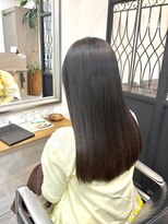 ヘアアンドメイク 心座(hair&make)&nbsp;大人女性の艶髪ロング×髪質改善