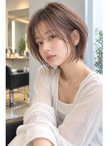 FRAMES 南浦和店【11月6日OPEN（予定）】&nbsp;南浦和ショートボブ◎髪質改善カラー透明感スタイル20代30代40代