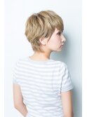 小顔見せマッシュショートボブ