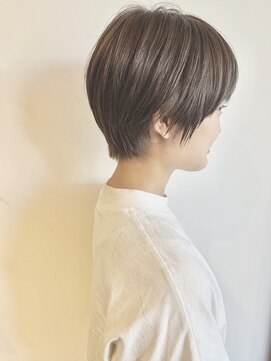 アスター(astar) 【Astar】直毛★もokなハンサムショート ラベンダーベージュ