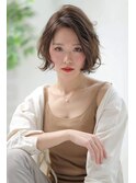 大人前下がりショート