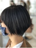 横顔美人な大人ショート