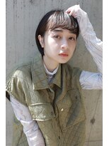 ラボ(Ravo)&nbsp;[Ravo]前髪パーマショートボブ