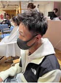 MEN'S HAIR ばっさりイメチェン×アップバング
