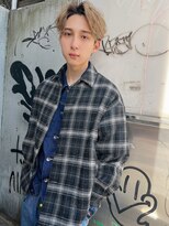 ワンス(Once)&nbsp;ミルクティー/ブロンド　センターパート　by加藤劍丞