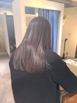 アンド(&.)&nbsp;触れてほしくなる！髪質改善ピコトリ酸熱融合カラー☆