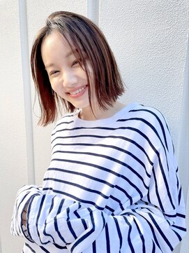 レトン 銀座(leton) 美髪/ホワイトグレージュ/大人かわいい/こなれミディ[銀座]