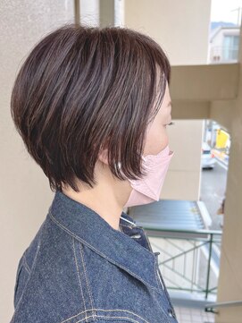 チル アウト ヘア ロジック(chill out hair Logic) ハイライトマッシュショート