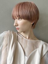 パーク(PARK)&nbsp;【PARK】ピンクベージュ×ブラントマッシュ