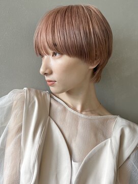 パーク(PARK) 【PARK】ピンクベージュ×ブラントマッシュ