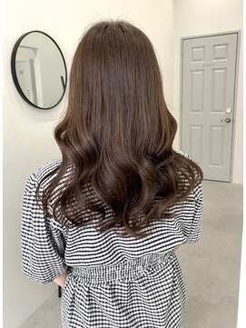 ソヨン 蟹江店(SOYON) 【お客様スタイル】艶カラー ブラウンカラー