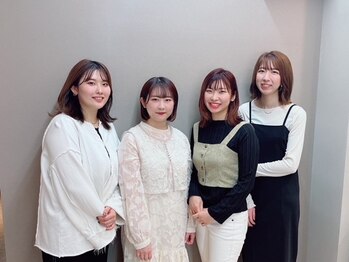 コワフュールエミカ(coiffure EMIKA)の写真/【女性スタッフ中心！女性に嬉しいスタイルをあなたに】何でも気軽に相談しやすい大好評EMIKAのスタッフ☆