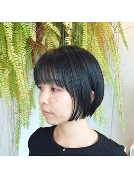 アクセヘアー 町田(acce hair) ロングからショートボブにチェンジ