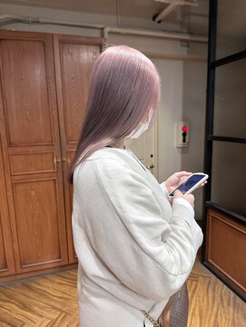 イノセンス 西宮北口店(innocence) ミルクティーピンク　ニュアンスベージュ　【津本】