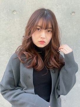 レスピア 銀座(Respia) ピンクブラウン大人カール【銀座/有楽町】30代40代50代